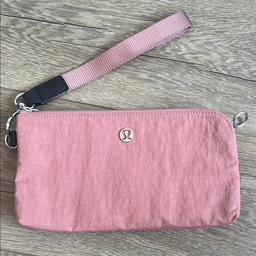 lululemon athletica Pink Wristlet Bag